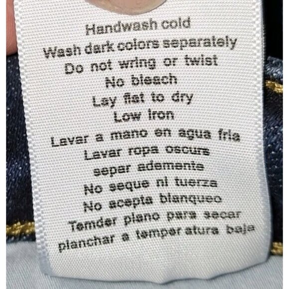 Judy Blue LA Women's Size 14W Blue Jeans 34x30 Raw Hem - Picture 6 of 6